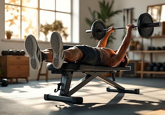 Si te gusta entrenar en casa, no te pierdas estos bancos de musculación