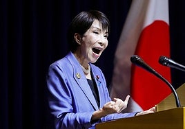 La primera ministra japonesa, Sanae Takaichi.