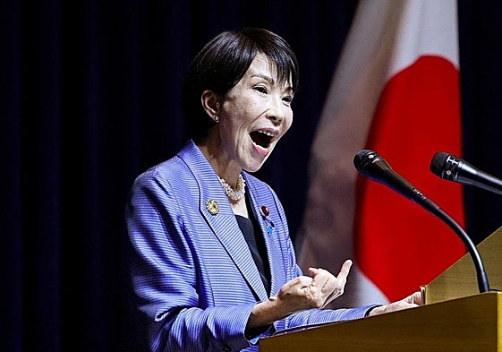 La primera ministra japonesa, Sanae Takaichi.