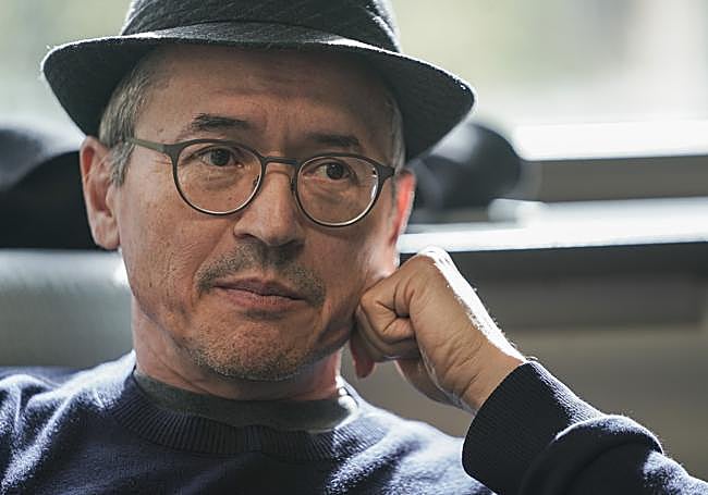 Joe Sacco, durante la entrevista