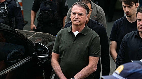 La Policía de Brasil detiene a Bolsonaro por un intento de fuga