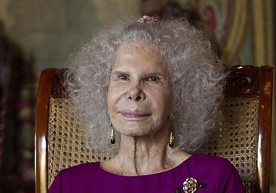 Cayetana Fitz-James Stuart y Silva, duquesa de Alba.