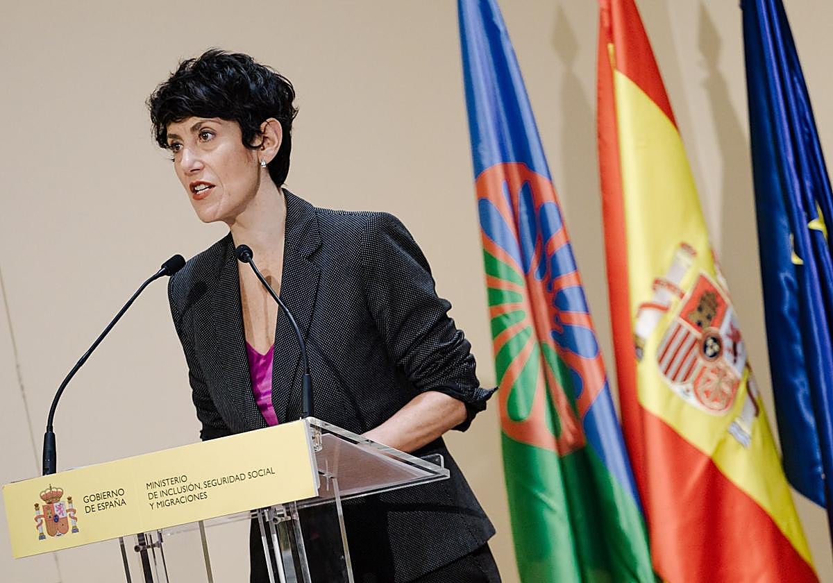 La ministra de Inclusión, Seguridad Social y Migraciones, Elma Saiz