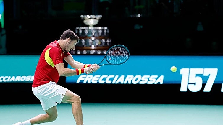 Así hemos narrado la derrota de Carreño ante Berrettini en el primer punto de la final