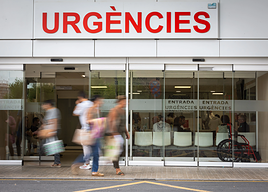 Urgencias del Hospital Clínico de Valencia.