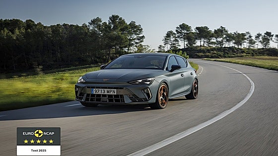 Los CUPRA León, Formentor y Born reciben la máxima distinción de Euro NCAP
