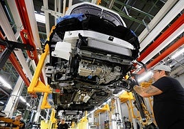 Línea de montaje de Ebro en Barcelona