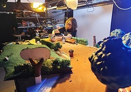 'Making off' del cortometraje.