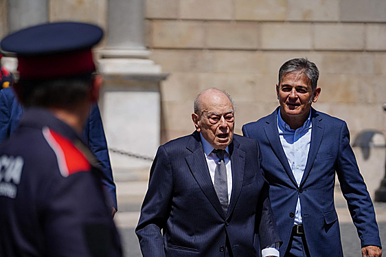 El expresident catalán Jordi Pujol en agosto de 2024