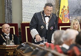 García Ortiz, en la ceremonia de inicio del curso judicial.