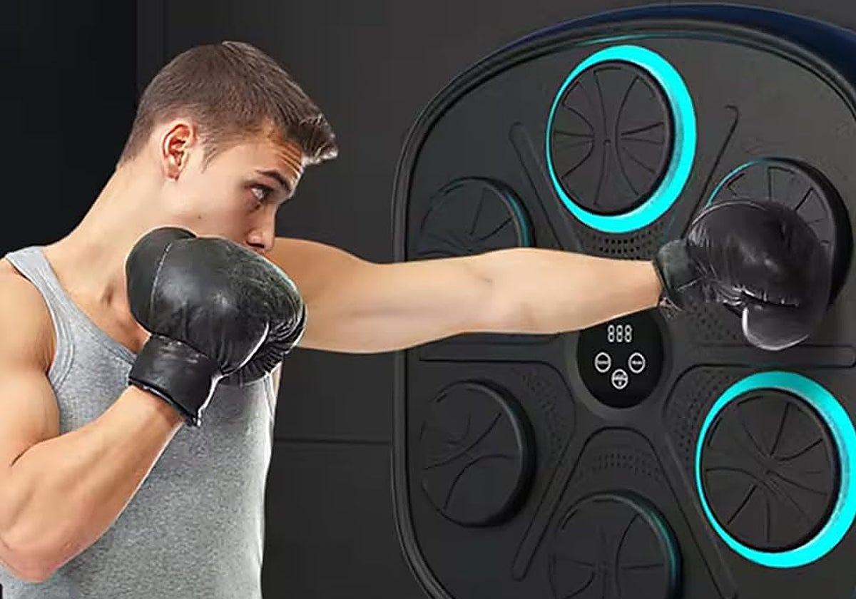 Entrena y diviértete en casa con estas máquinas de boxeo musical. ¡Son adictivas!