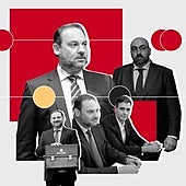 Cronología del auge y caída de Ábalos: de mano derecha de Sánchez a prisión