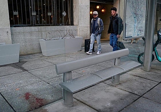 Lugar del tiroteo contra los soldados.