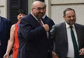 José Luis Ábalos y Koldo García en el Congreso
