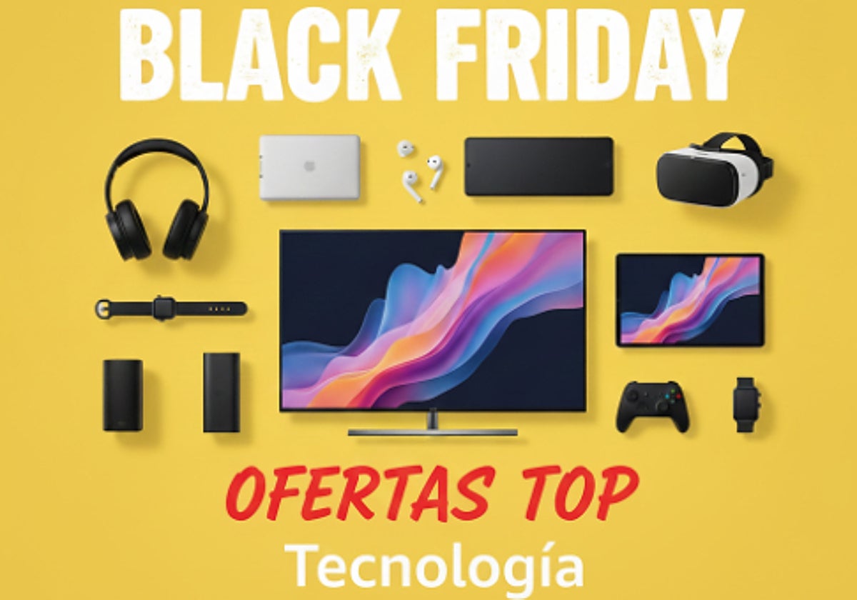 Black Friday 2025: ya están aquí las ofertas top con lo último en tecnología de Amazon