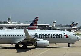 Avión de la compañía American Airlines