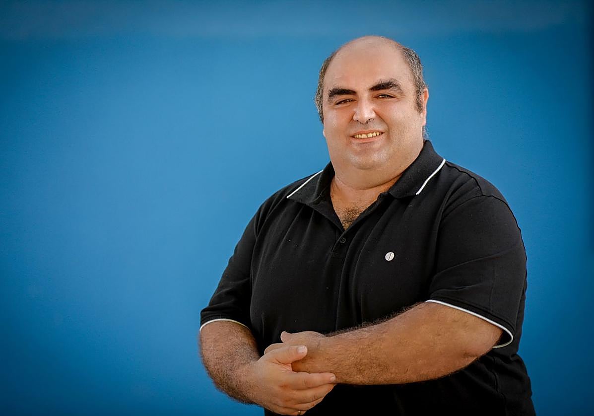 El escritor Custodio Pérez.