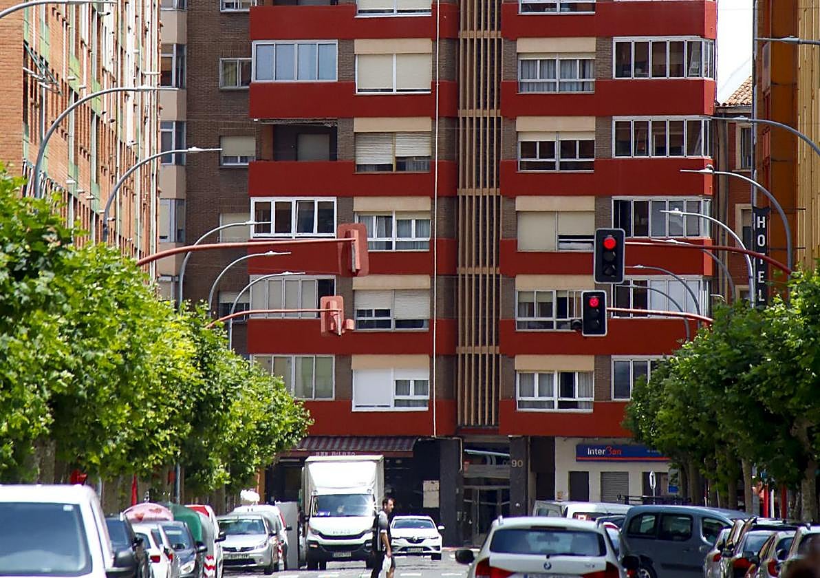 Fachada de un edificio.