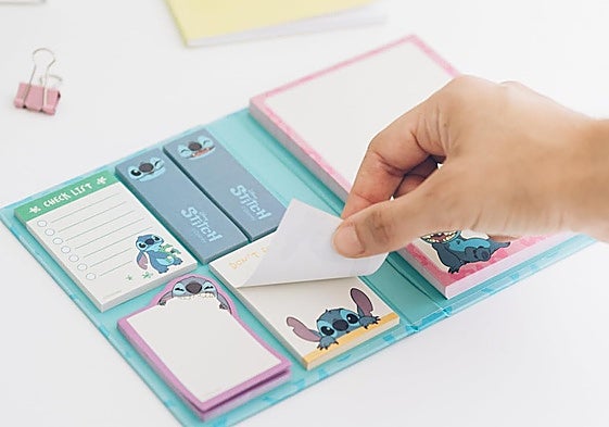 Regala este bloc de  Stitch para que los peques organicen sus tareas de forma original