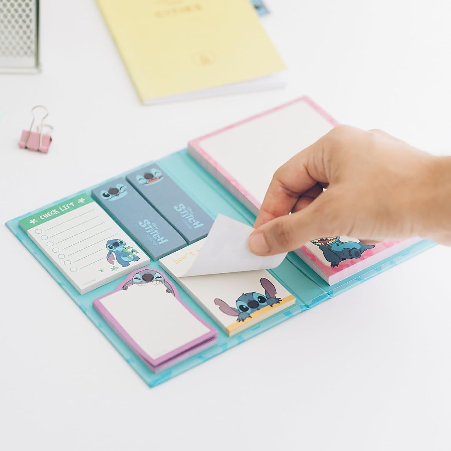 Regala este bloc de Stitch para que los peques organicen sus tareas de forma original