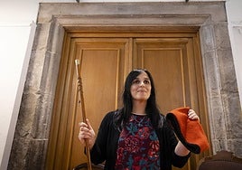 La alcaldesa de Ripoll (Girona), Sílvia Orriols, del partido de ultraderecha secesionista Aliança Catalana.