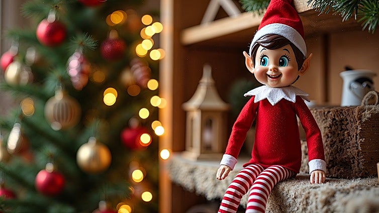 Este elfo de Papá Noel será el protagonista de tu decoración navideña