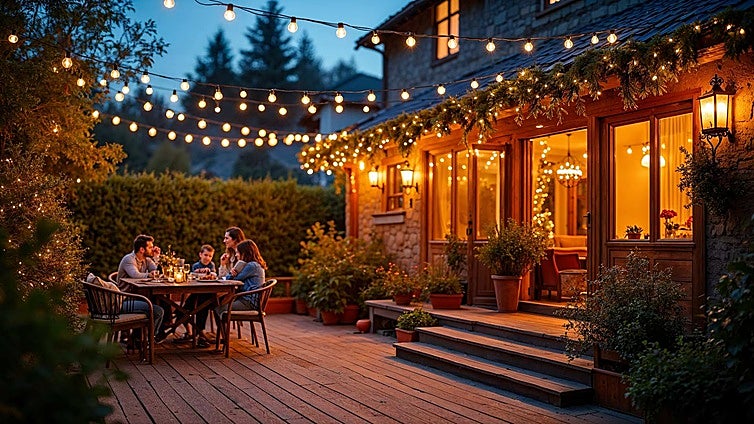 Estas luces de Navidad para exterior van a convertir tu casa en la envidia de todo el vecindario