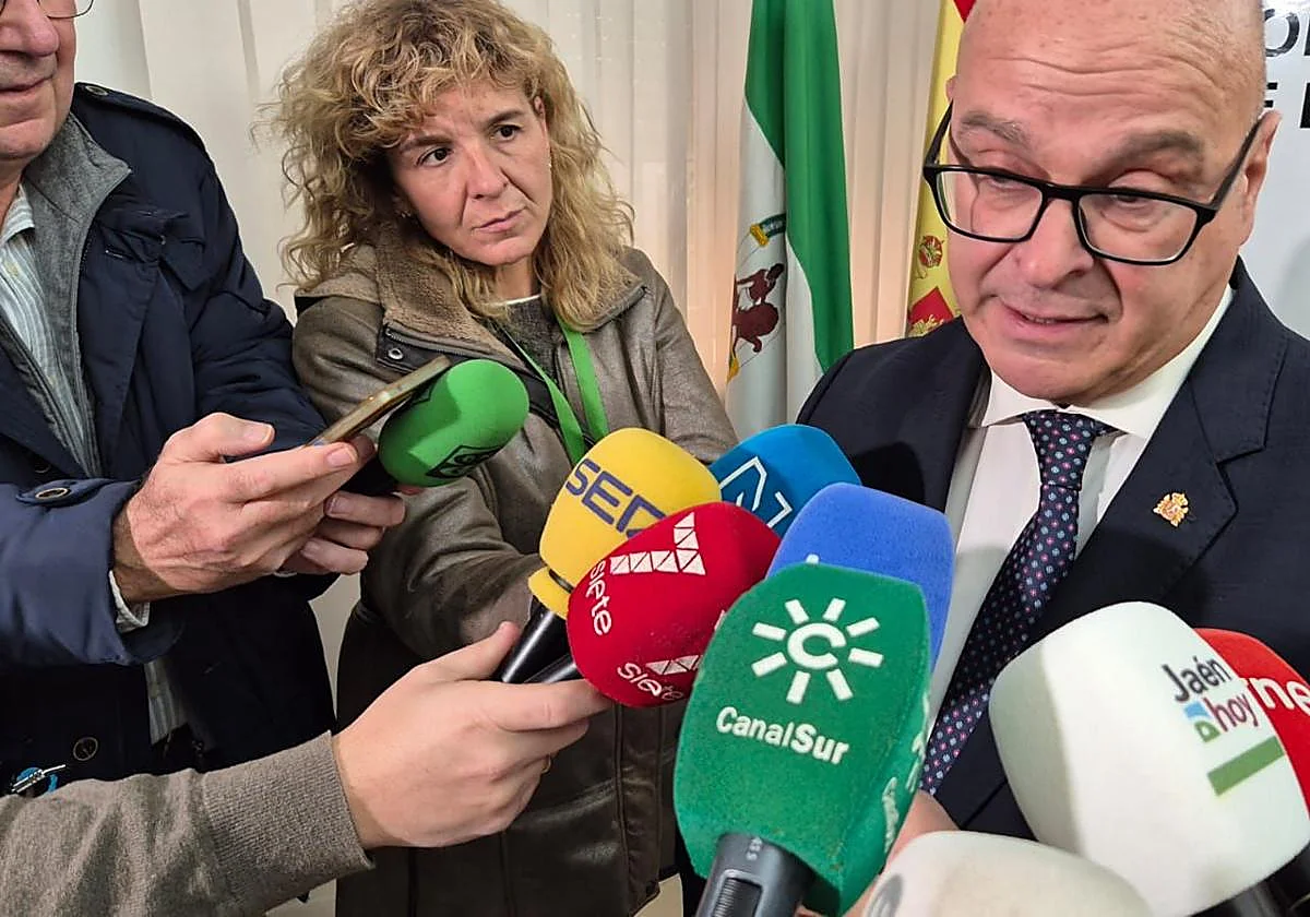 El subdelegado del Gobierno en Jaén, Manuel Fernández.