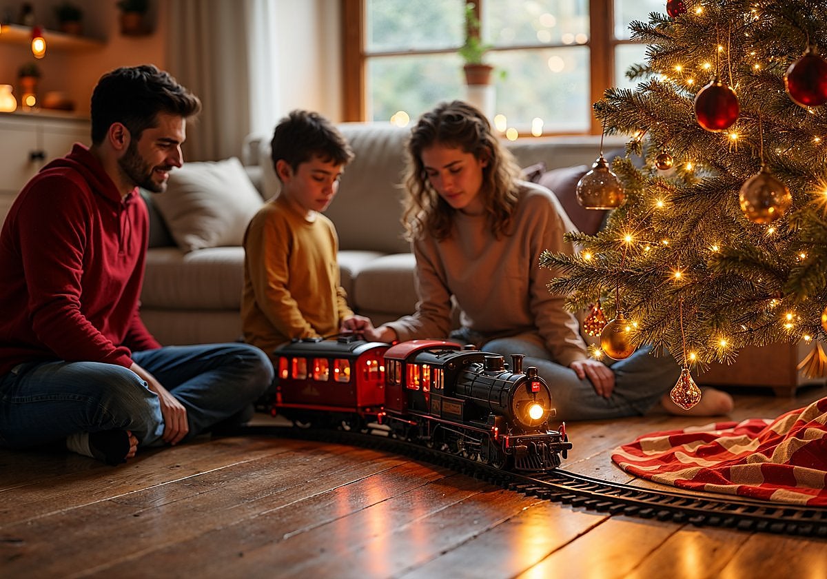 Los mejores trenes eléctricos que invadirán tu casa de espíritu navideño