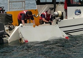 Parte del fuselaje localizado en Reunión.