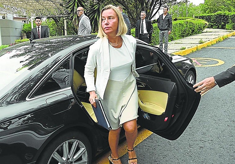 La rectora del Colegio de Europa, Federica Mogherini, en una foto de archivo.