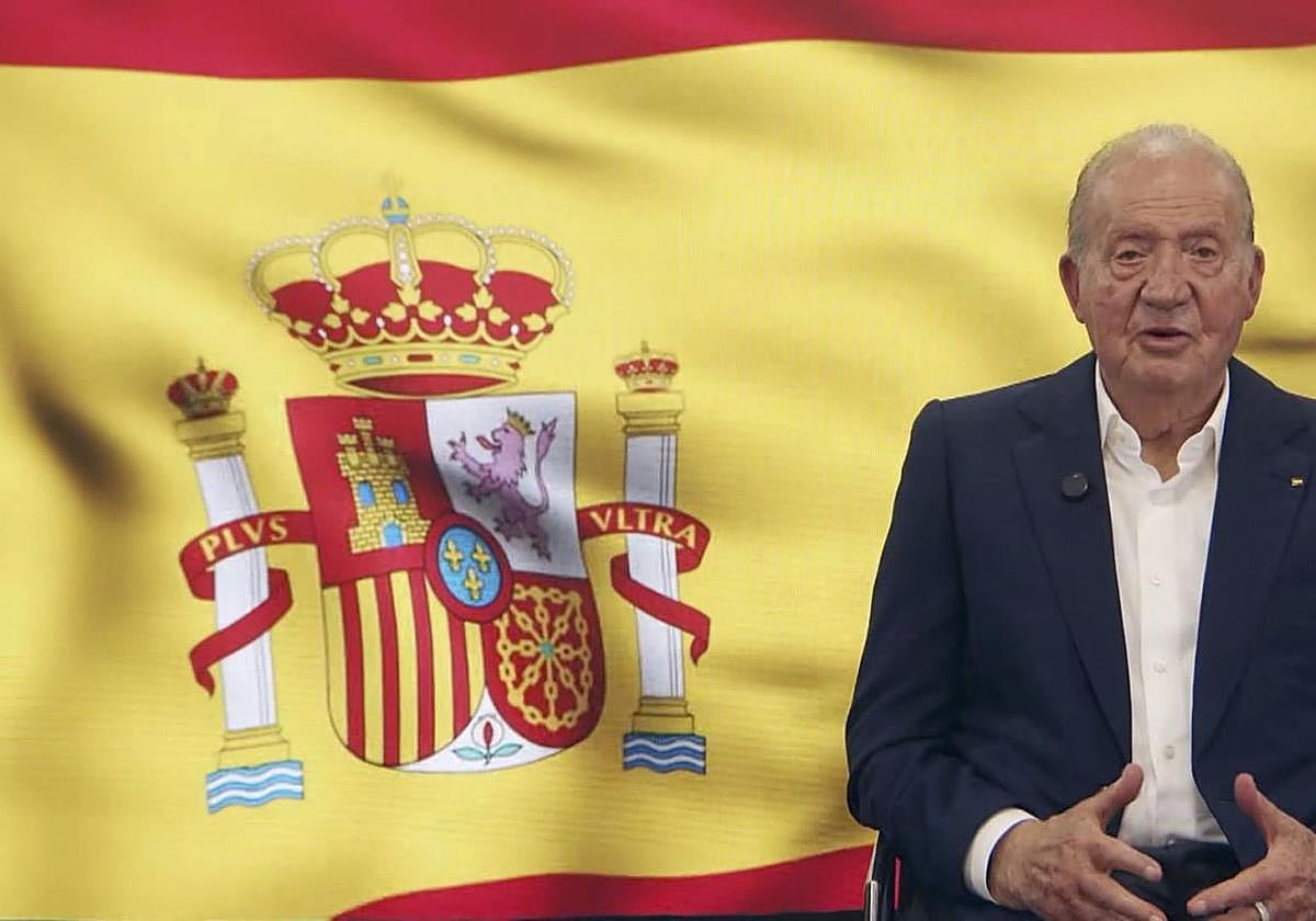 El rey Juan Carlos, en el vídeo difundido este lunes