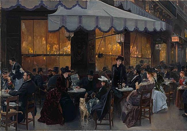 'Boulevard de París'. 1890. Joaquín Sorolla. Colección Particular.