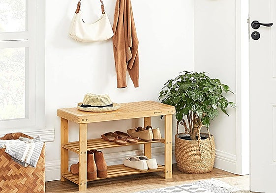 Con estos prácticos zapateros para todos los gustos mantendrás tu hogar ordenado