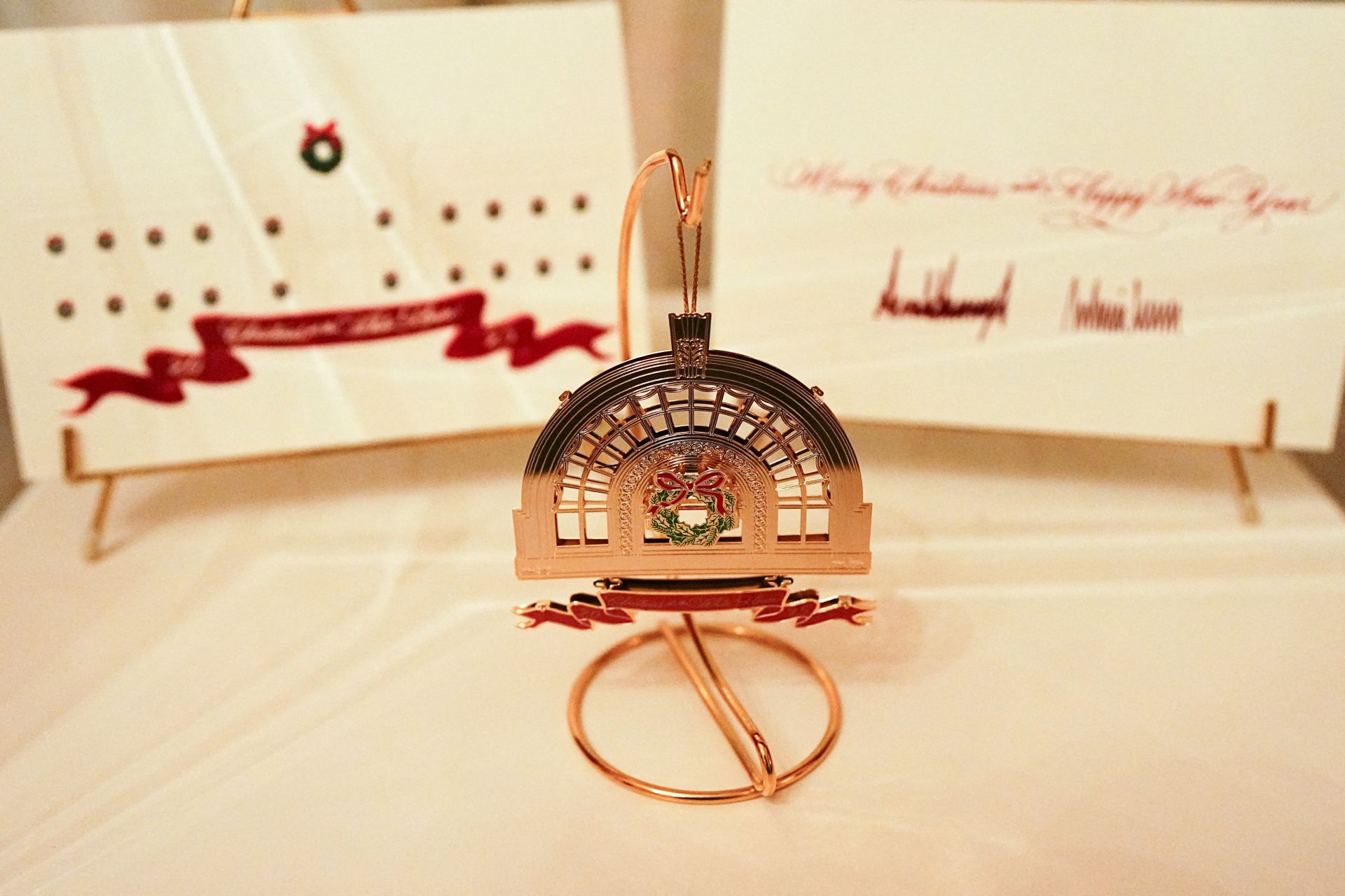 Los Trump ya celebran la Navidad en la Casa Blanca