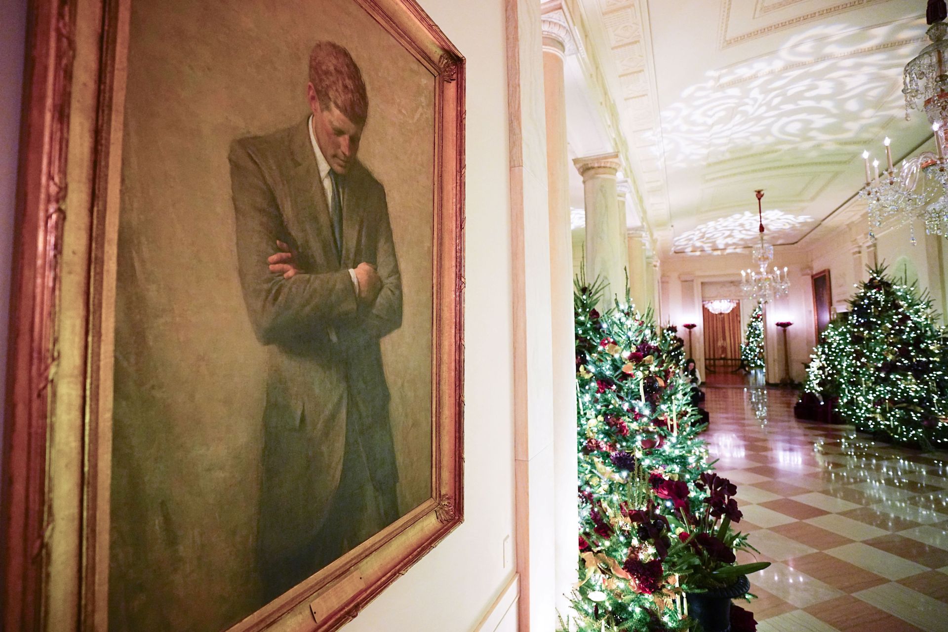 Los Trump ya celebran la Navidad en la Casa Blanca