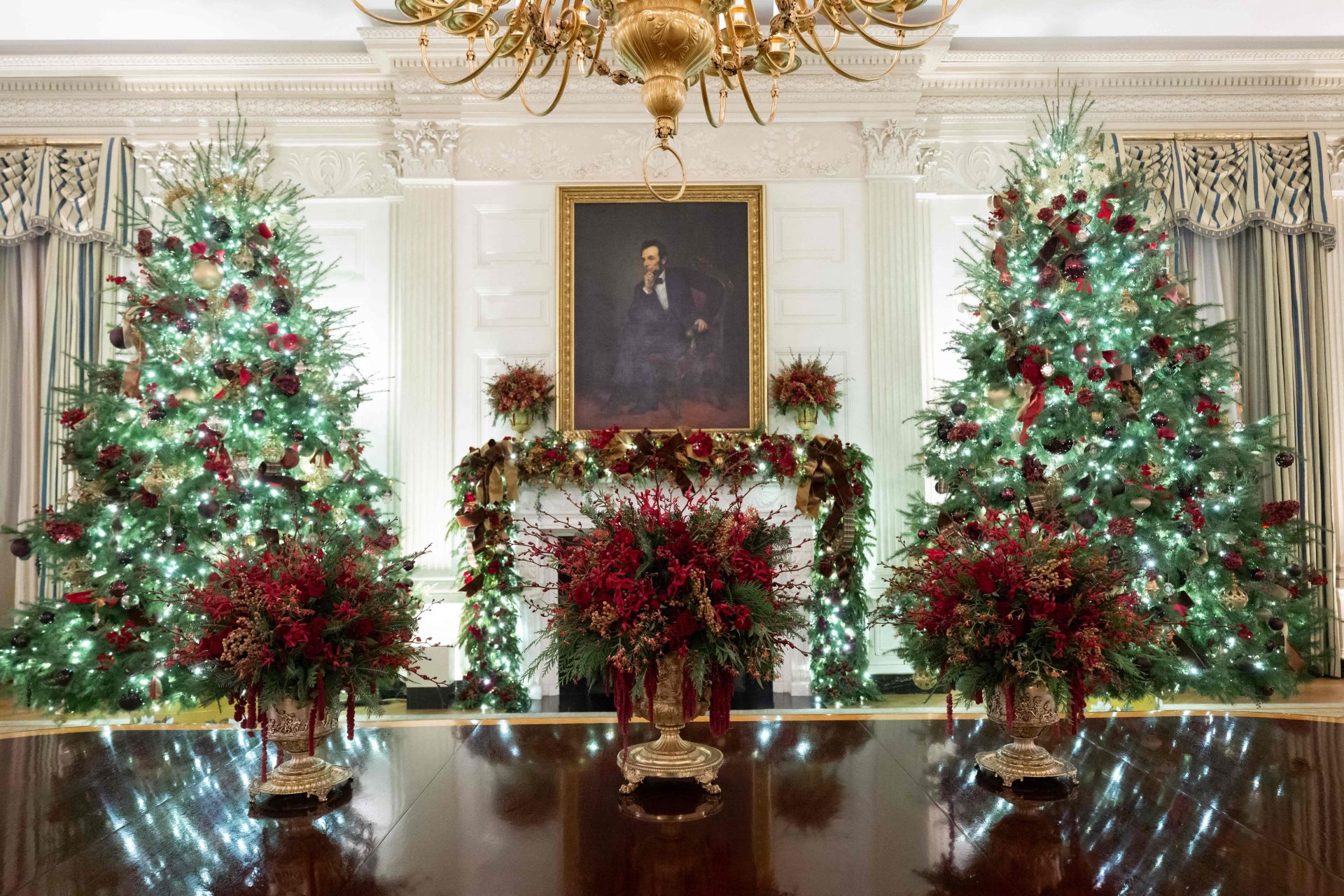 Los Trump ya celebran la Navidad en la Casa Blanca