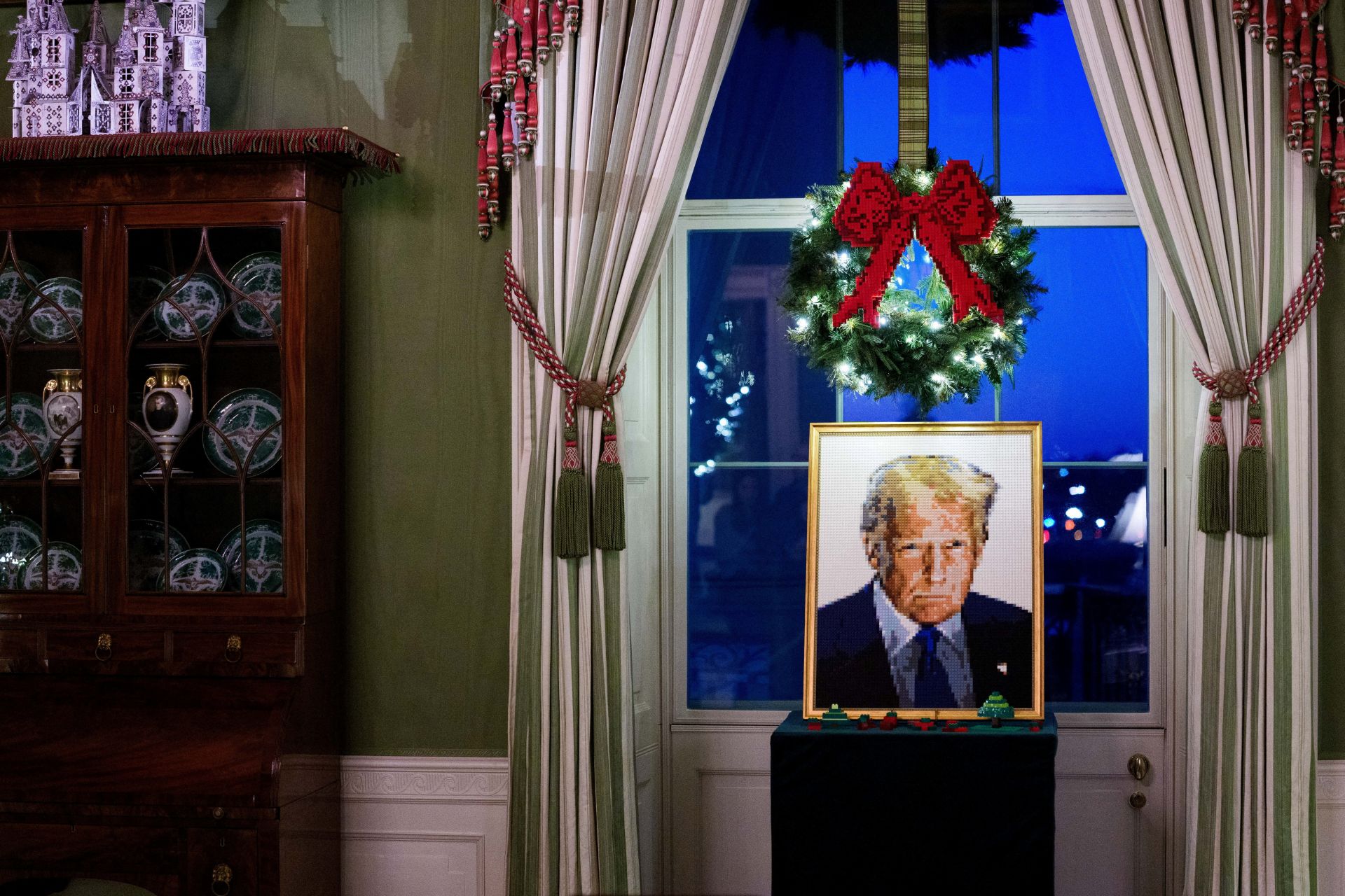 Los Trump ya celebran la Navidad en la Casa Blanca