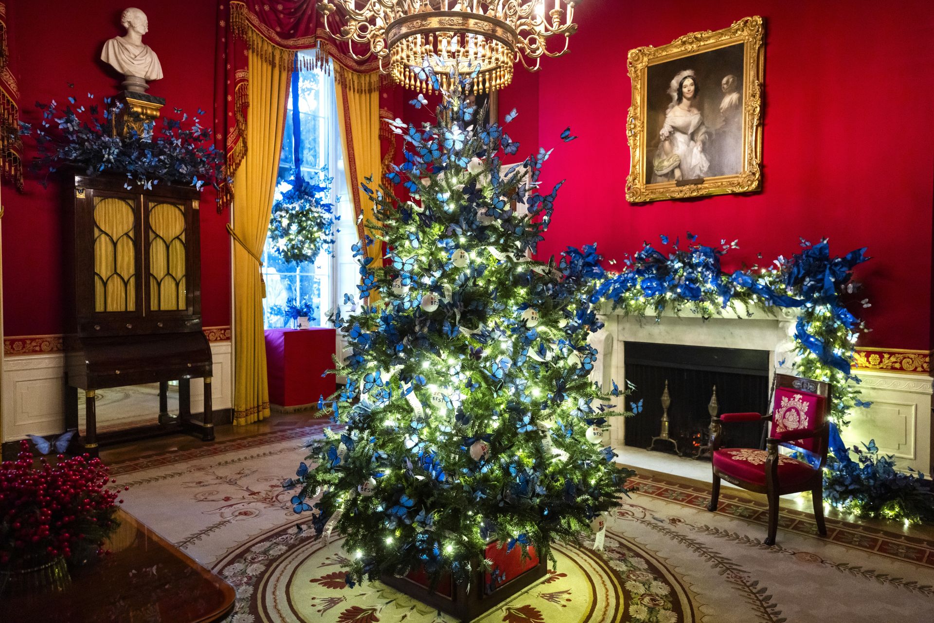 Los Trump ya celebran la Navidad en la Casa Blanca