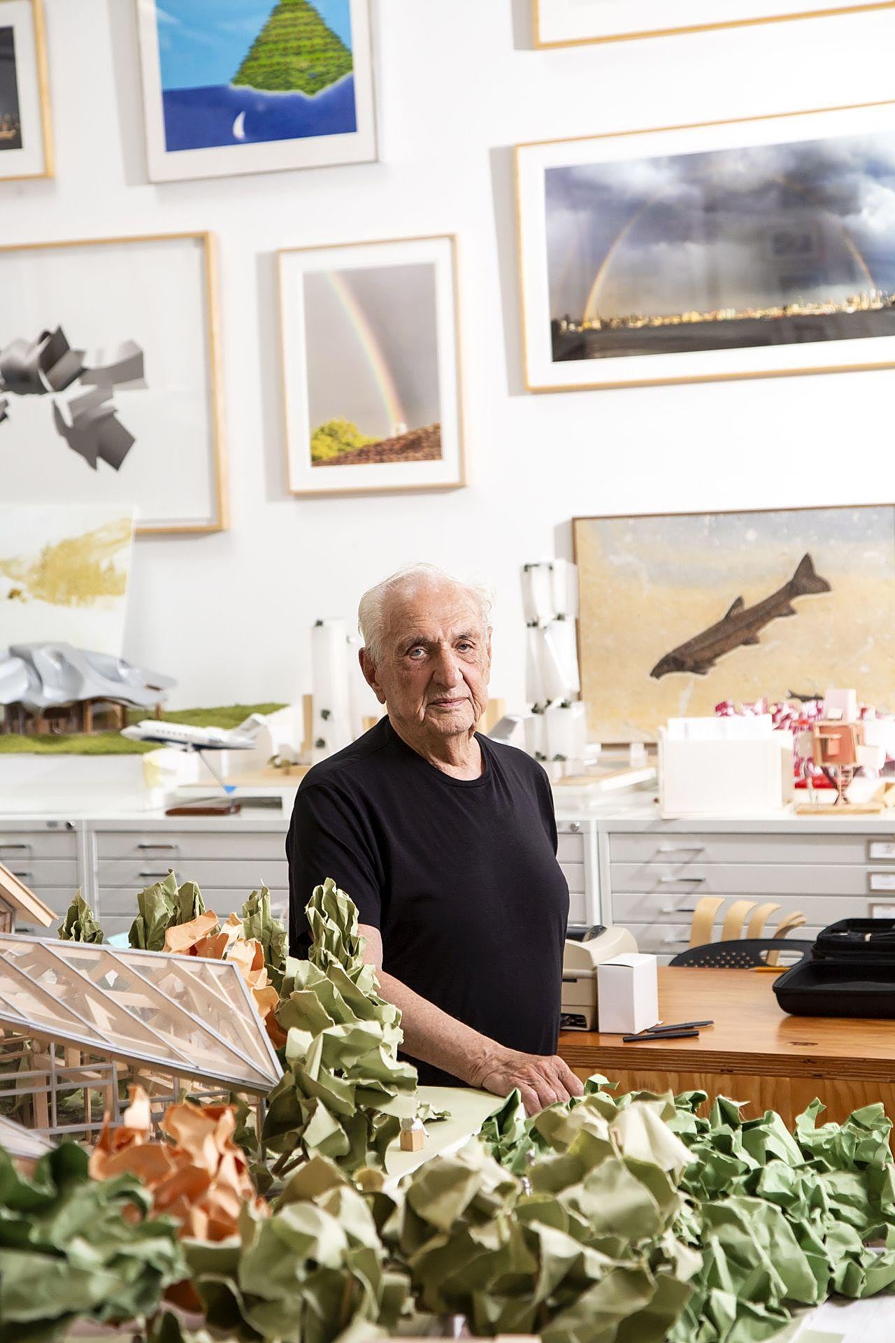 En su estudio de Los Ángeles en 2022.