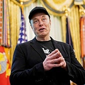 Elon Musk, dueño de la red social X.