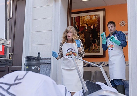 Nathalie Seseña en la nueva temporada de 'La que se avecina'.