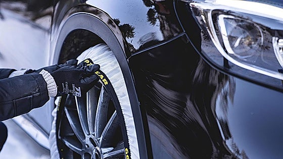 Estas cadenas de nieve  para coche cumplen normativa UE y te salvarán en carretera