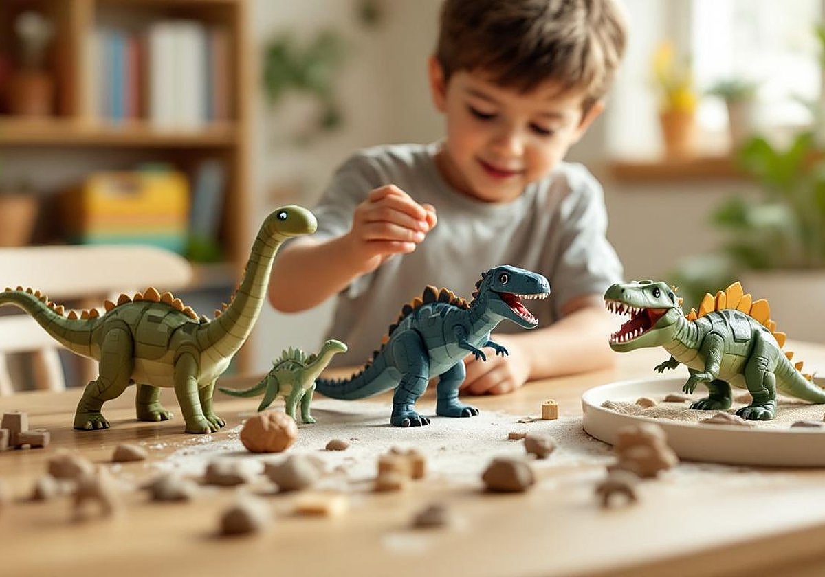 Los mejores juguetes de dinosaurios para estimular la imaginación de los más pequeños