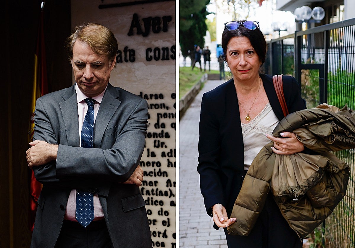 Vicente Fernández y Leire Díez