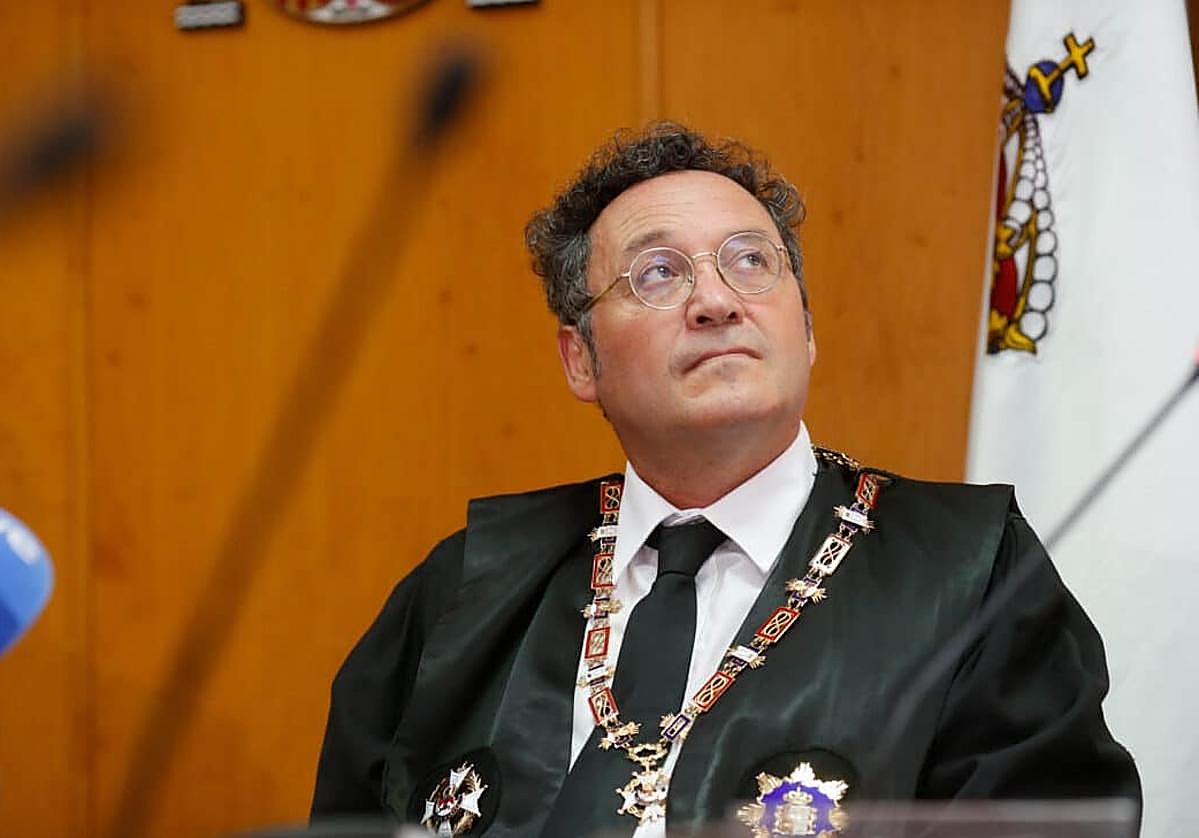 Álvaro García Ortiz, en un acto anterior cuando encabezaba la Fiscalía General del Estado.