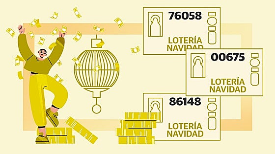 ¿Qué números han ganado más el Gordo en la historia del sorteo: bajos o altos?