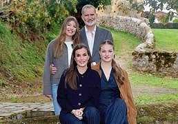 La postal de Navidad más sorprendente de la Familia Real: un lugar especial y una foto inédita