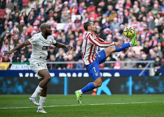Así hemos narrado la victoria del Atlético ante el Valencia