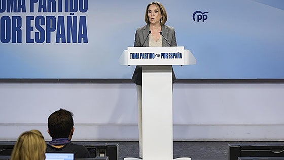 El PP reta a Díaz a «no ir de boquilla» y forzar con su dimisión una crisis de Gobierno